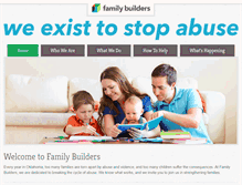 Tablet Screenshot of familybuildersok.org